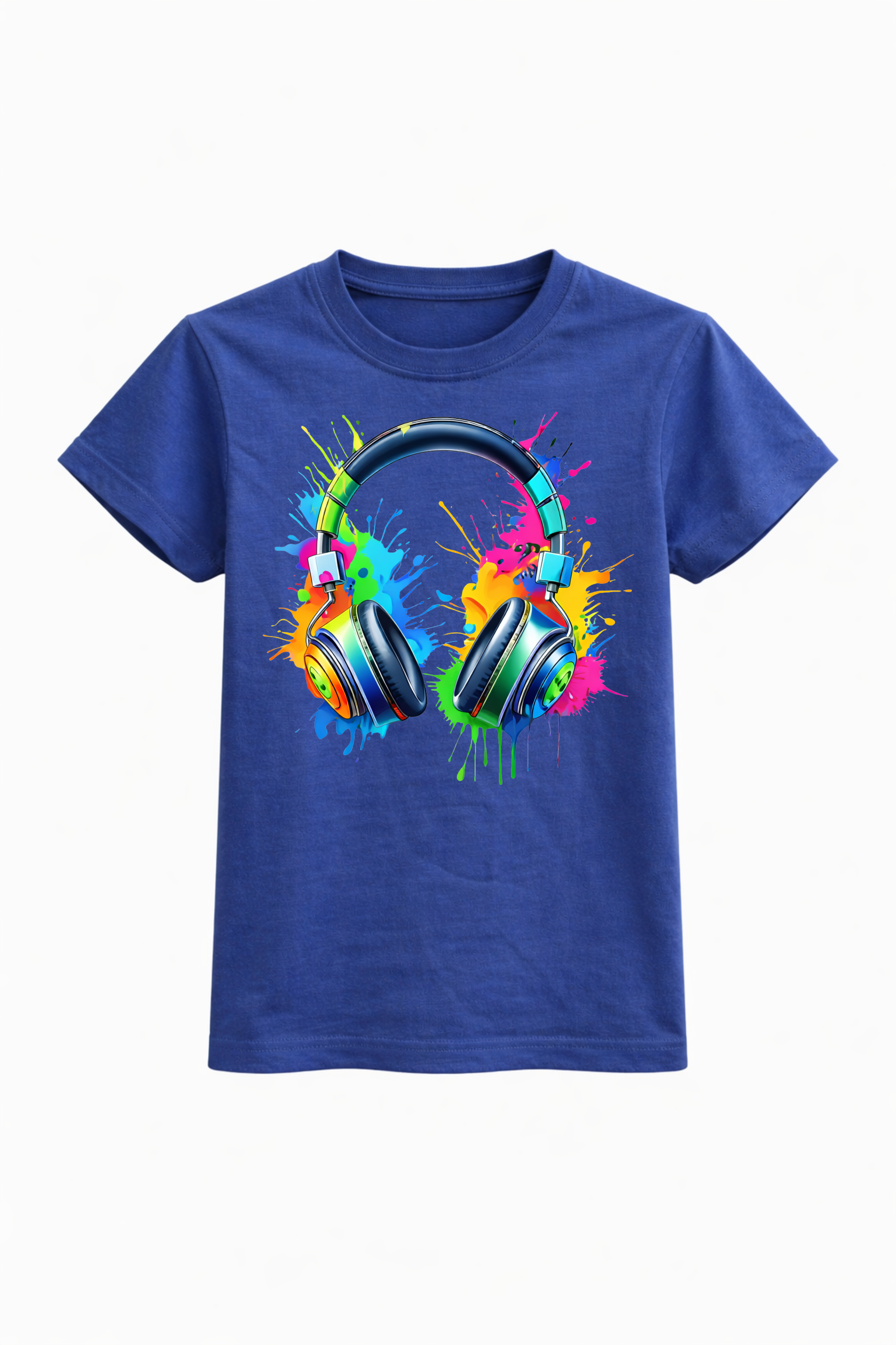Graffiti Style Headphones Tee