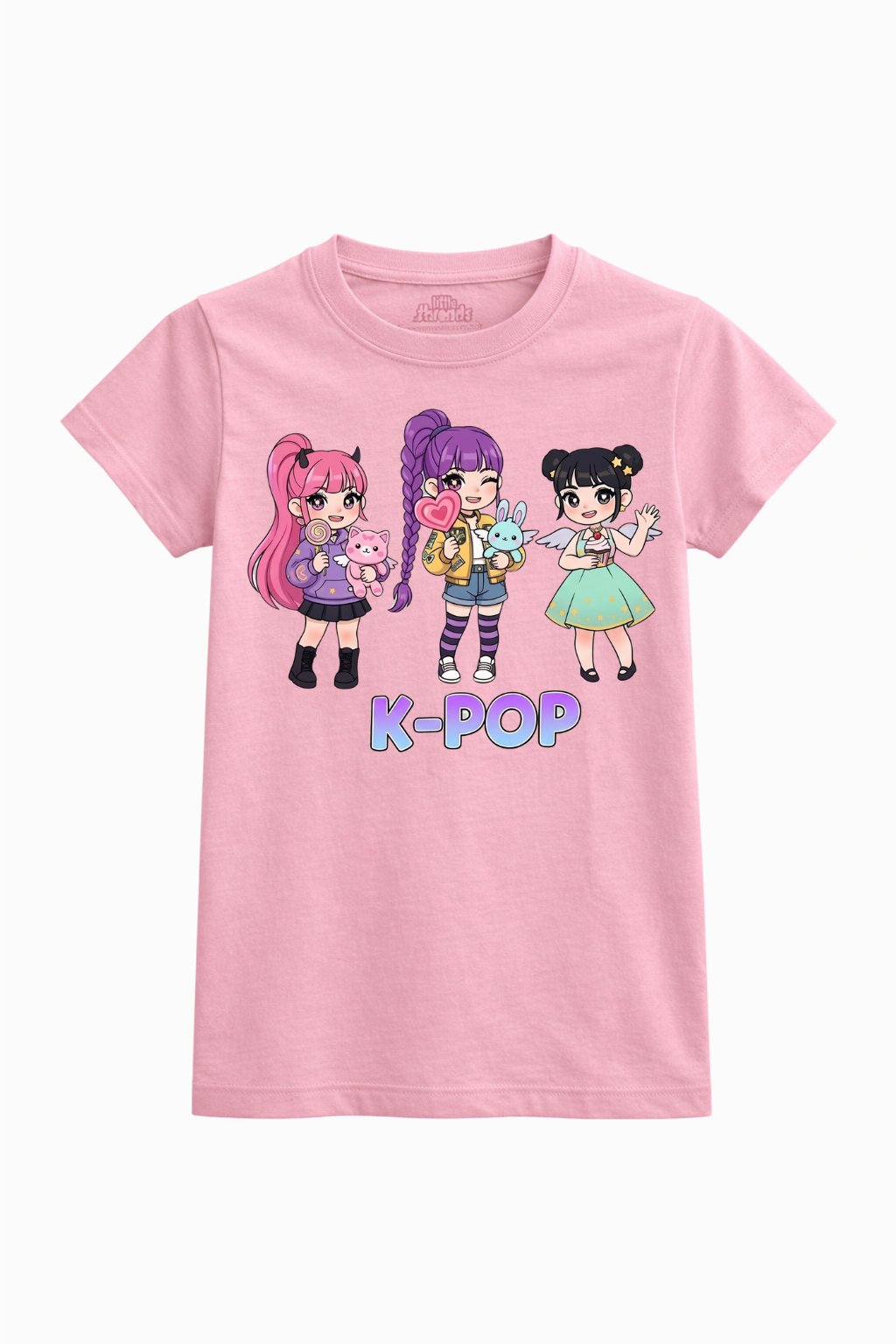 Little K-Pop Cuties Tee