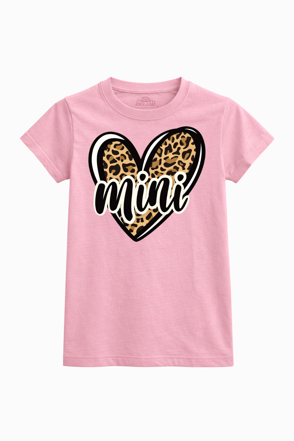 Mini Leopard Heart Tee