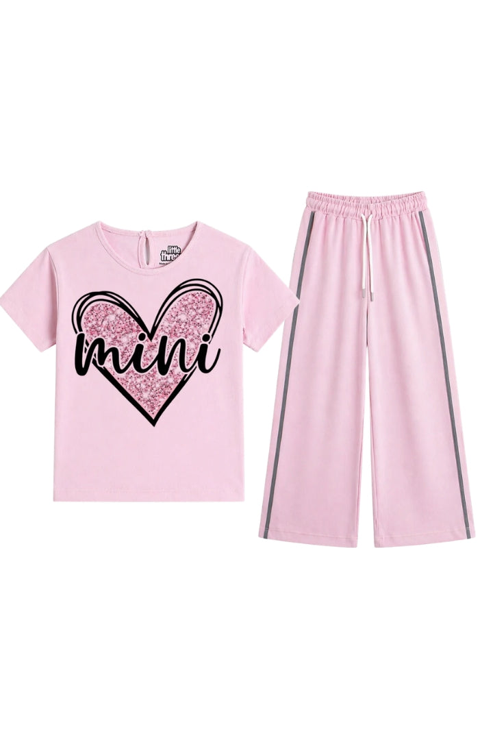 Mini Heart Tee Co-ord Set