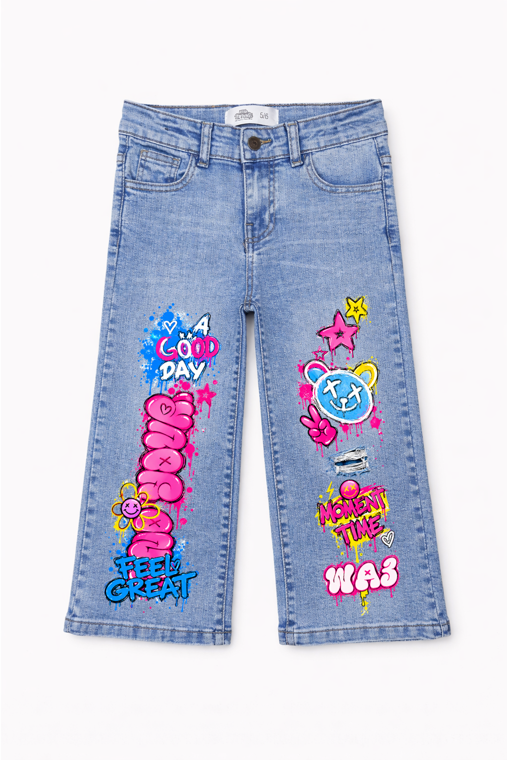 Good Day Graffiti Jeans