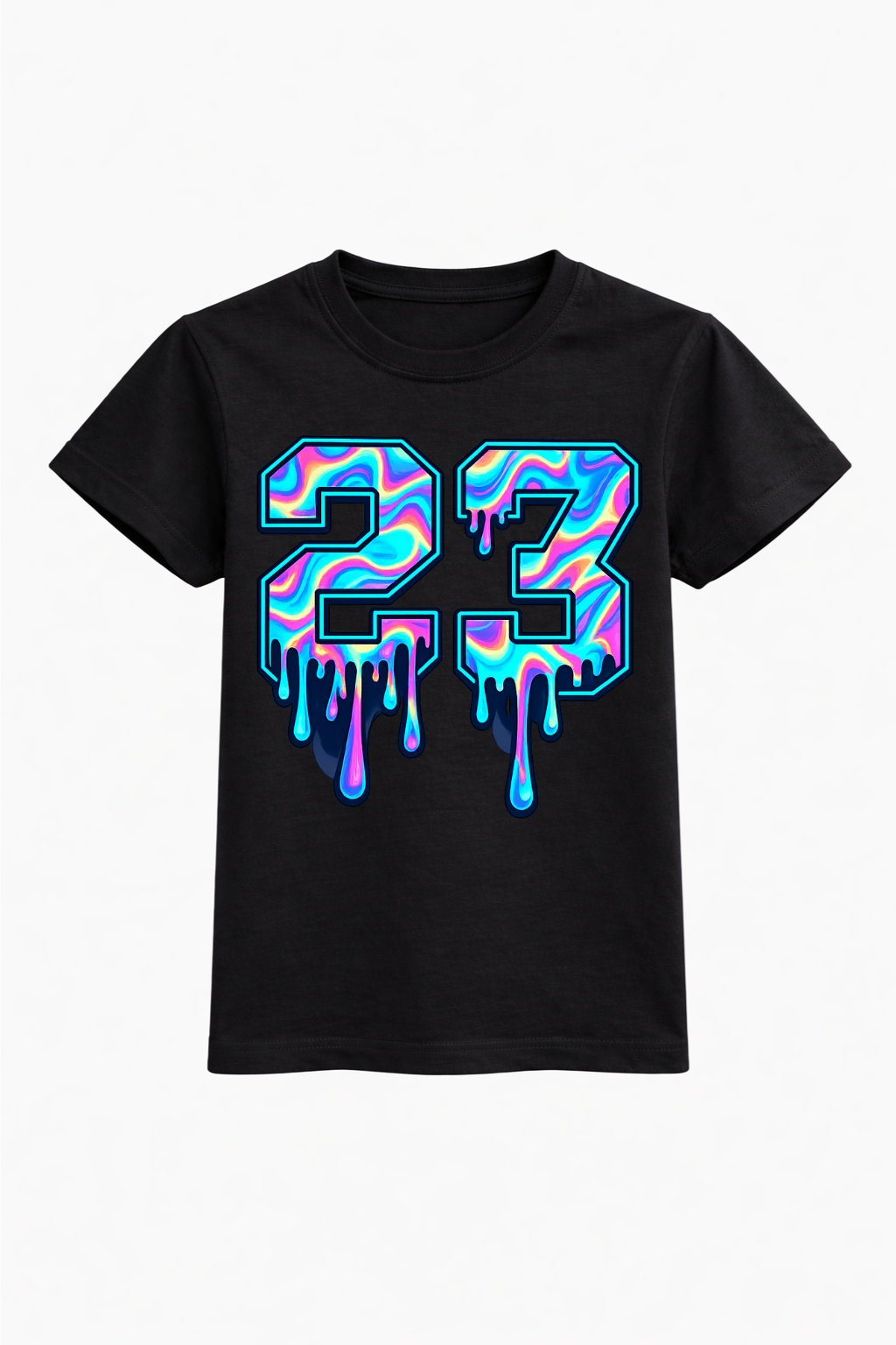 Two Three Digital Paint Print Tee