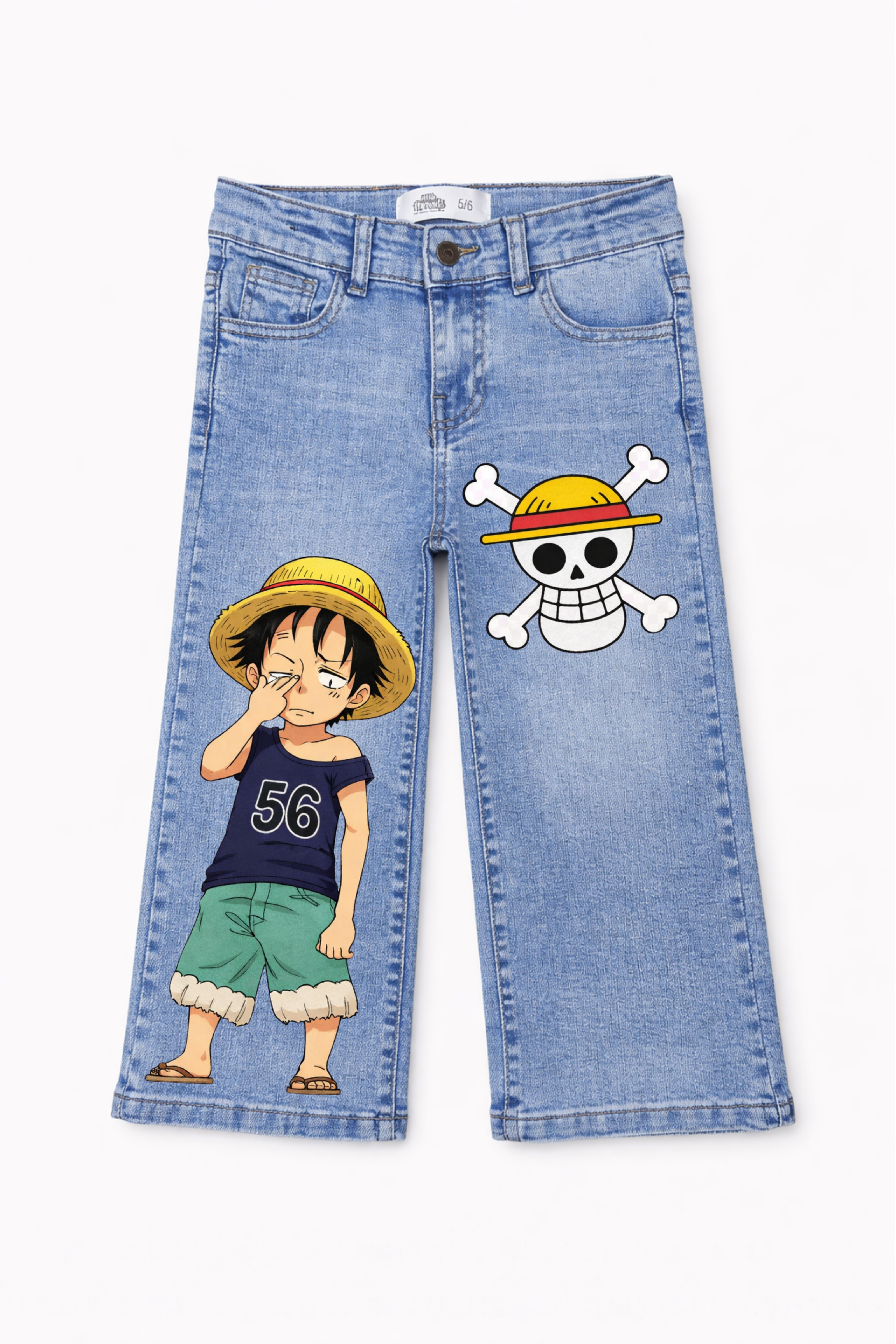 Mini Luffy Denim Jeans