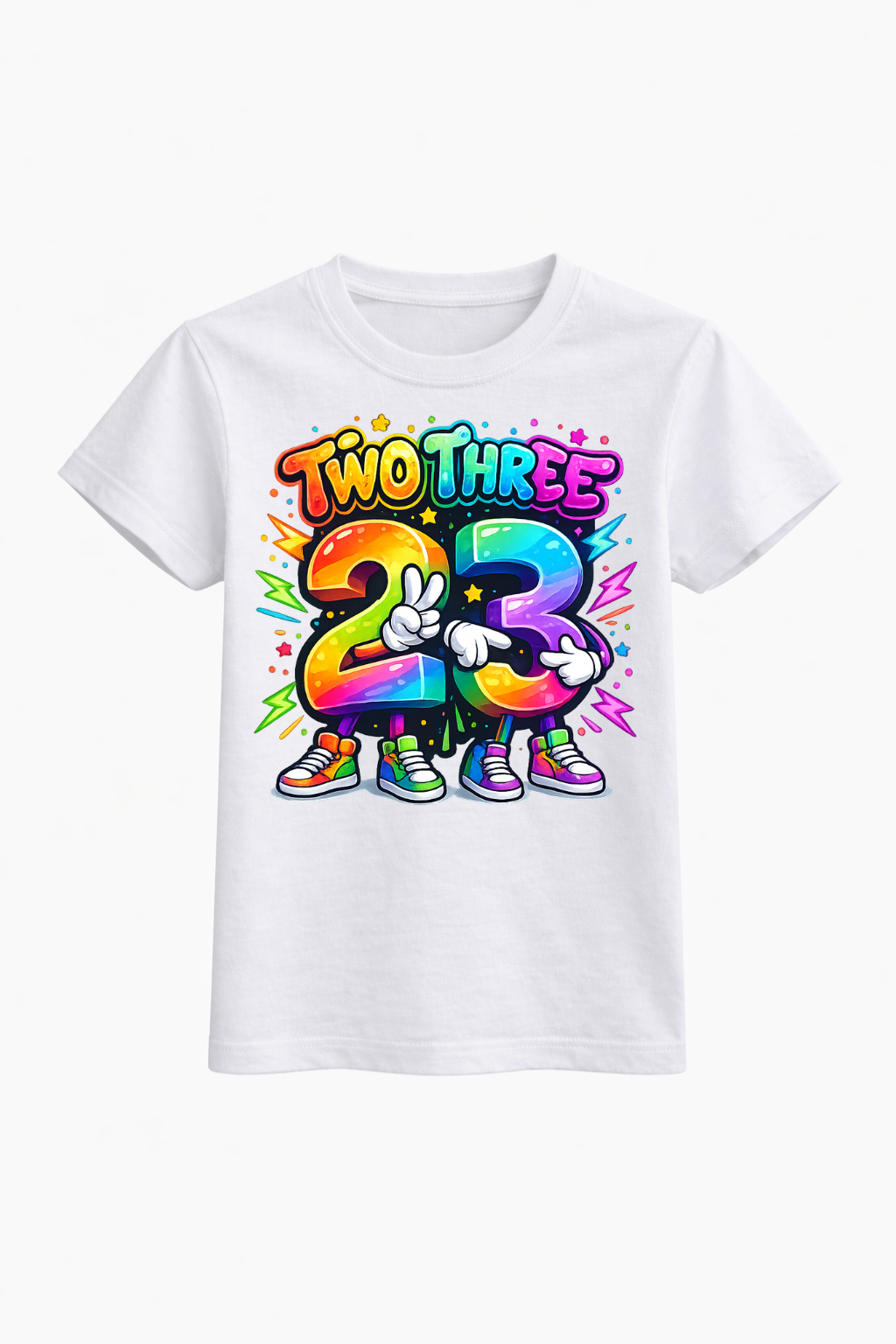 Two Three Friends Birthday Tee