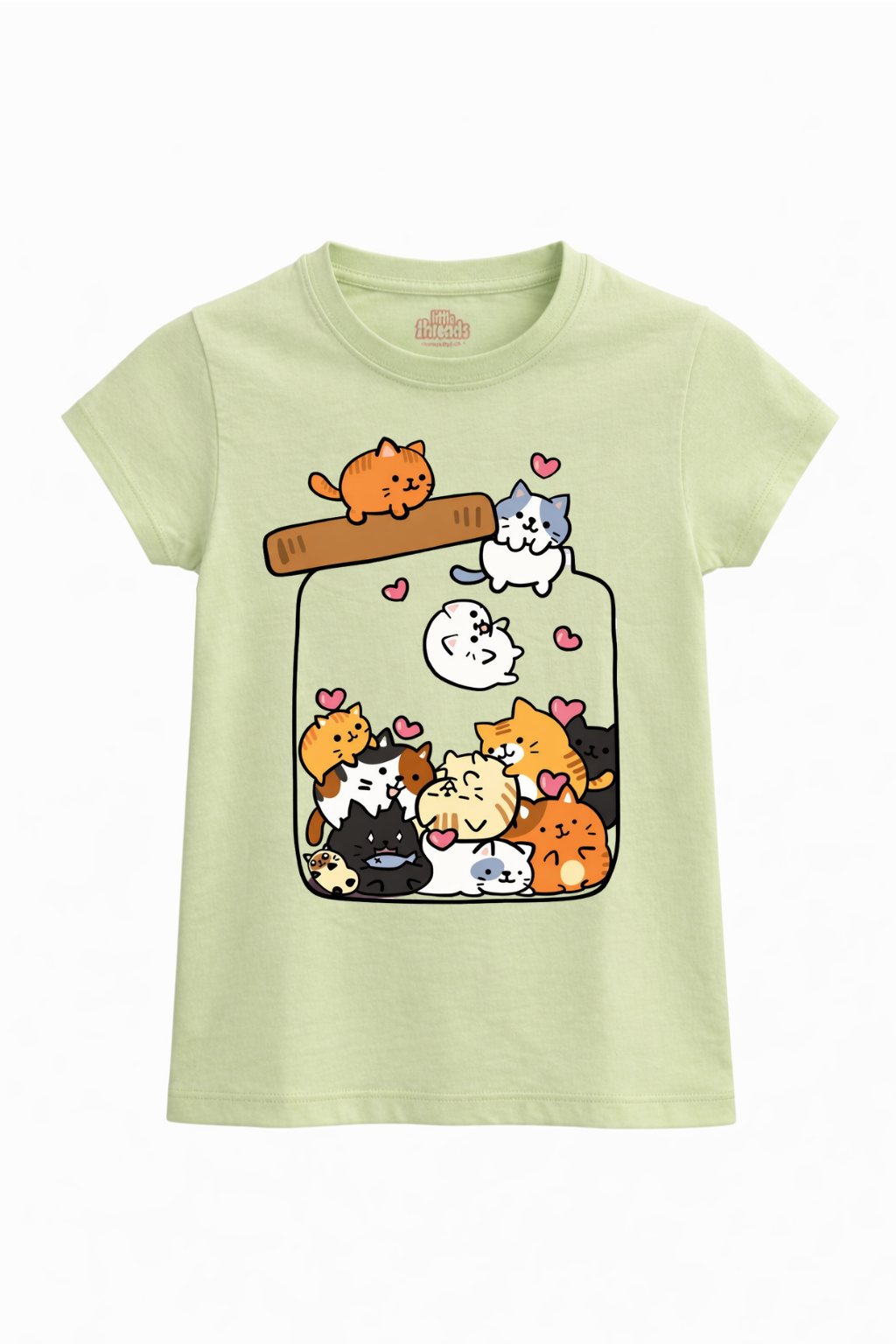 Cute Kitty Jar Tee