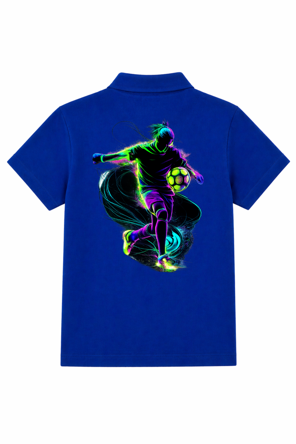 Neon Striker Graphic  Polo & Trouser