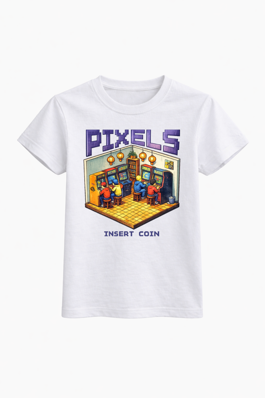 Pixels Game Graphic T-Shirt