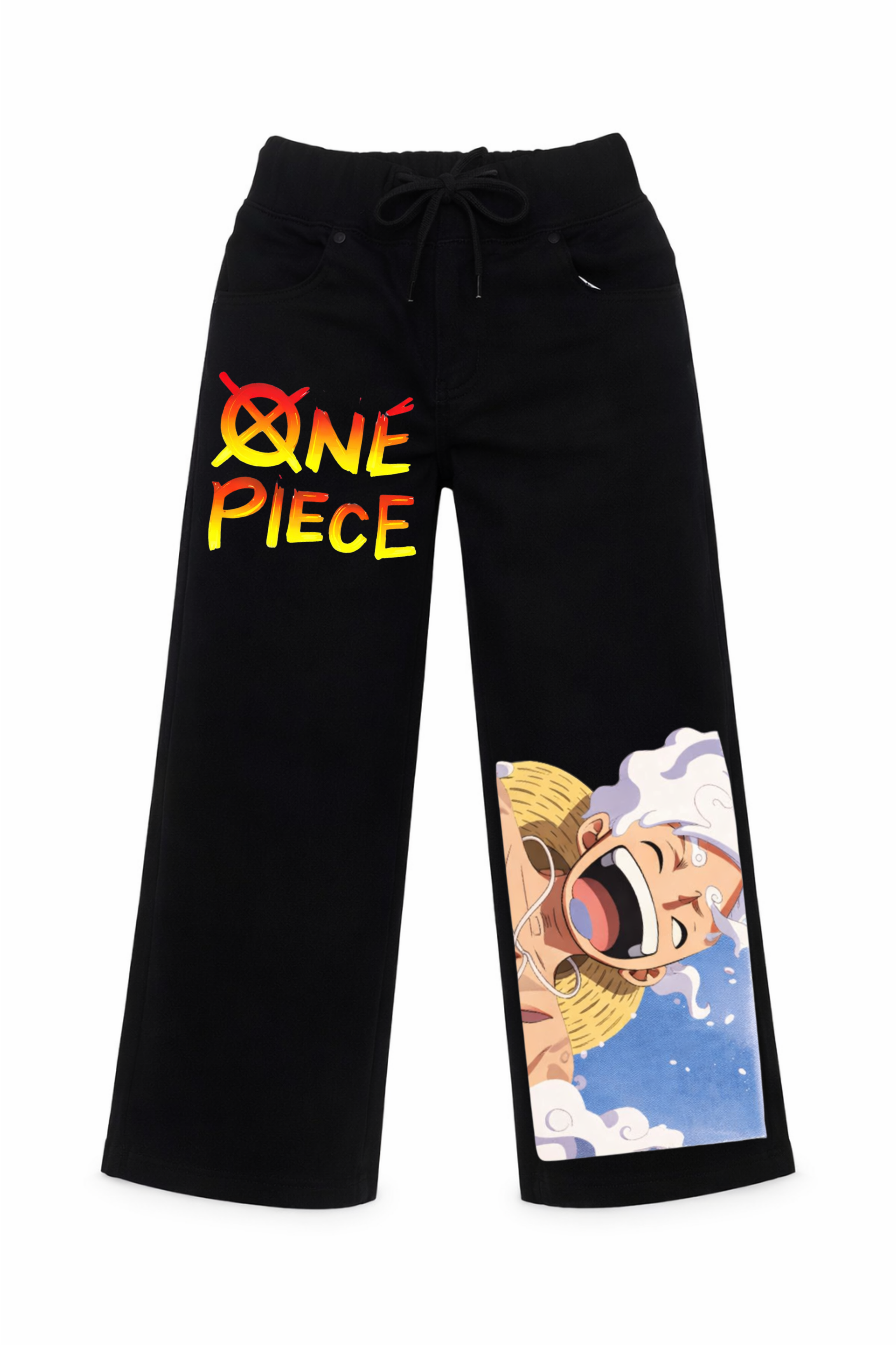 One Piece Splash Denim Jeans