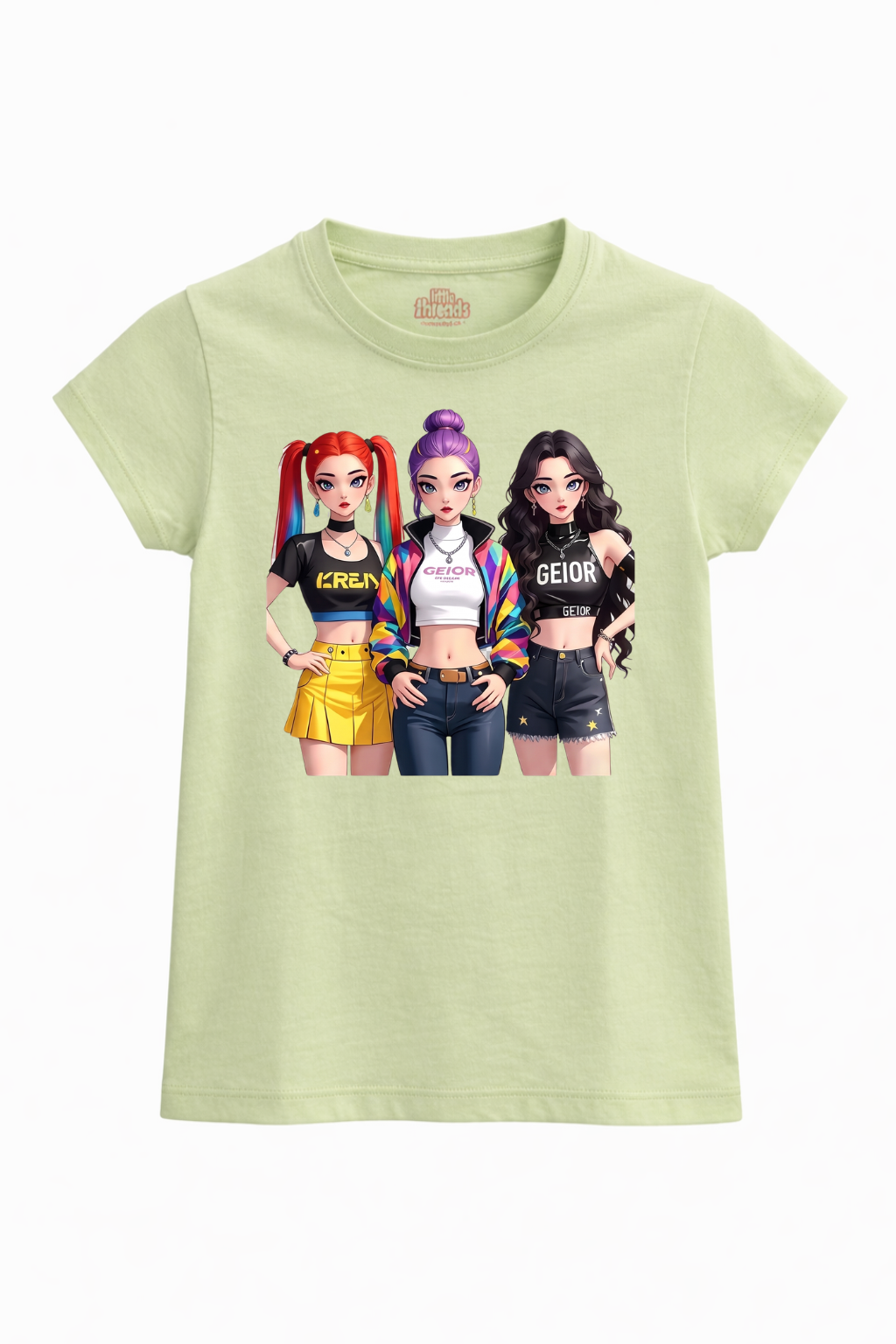 K-Pop Style Squad Tee