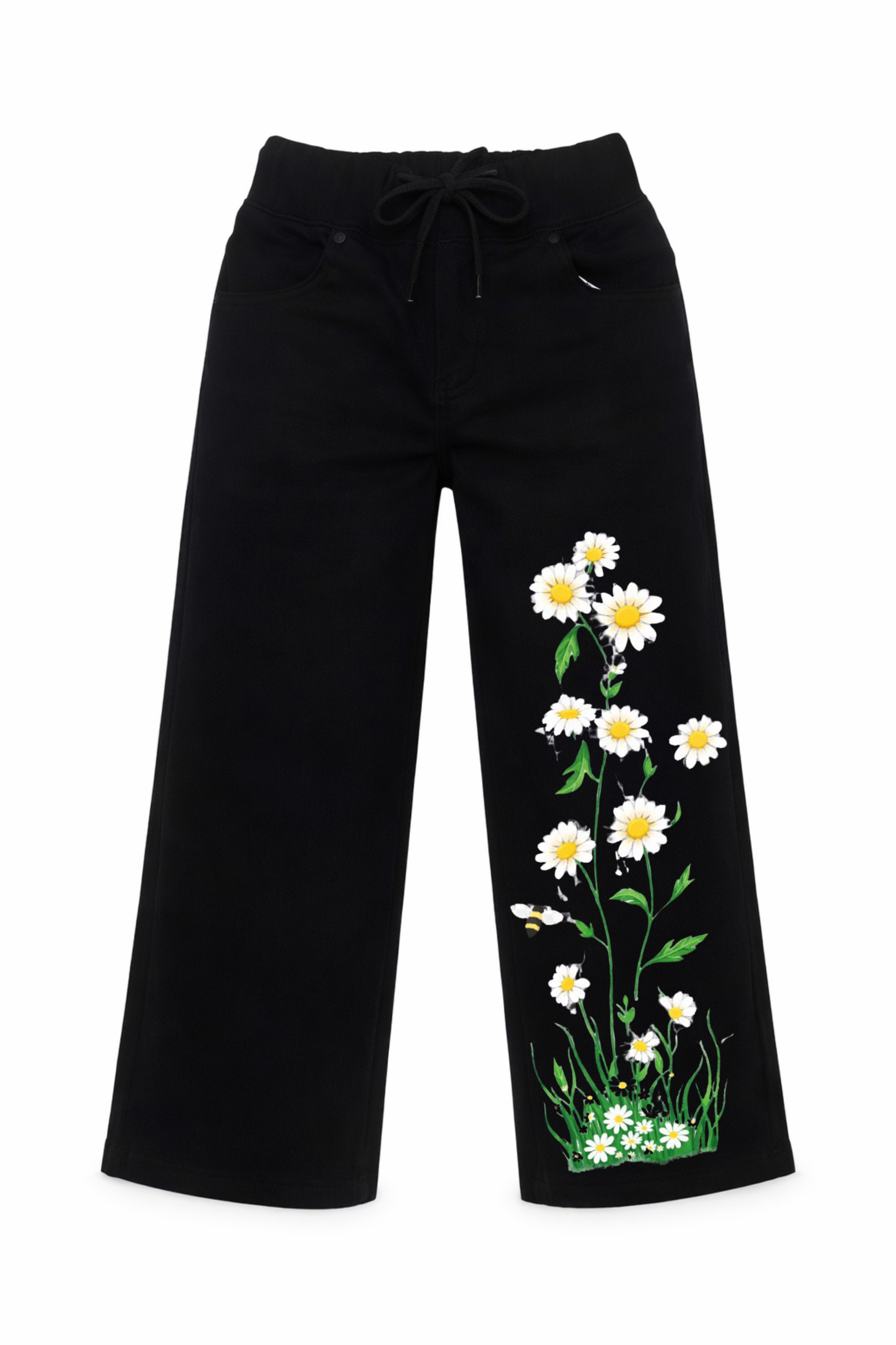 Daisy Meadow Graphic Denim Jeans