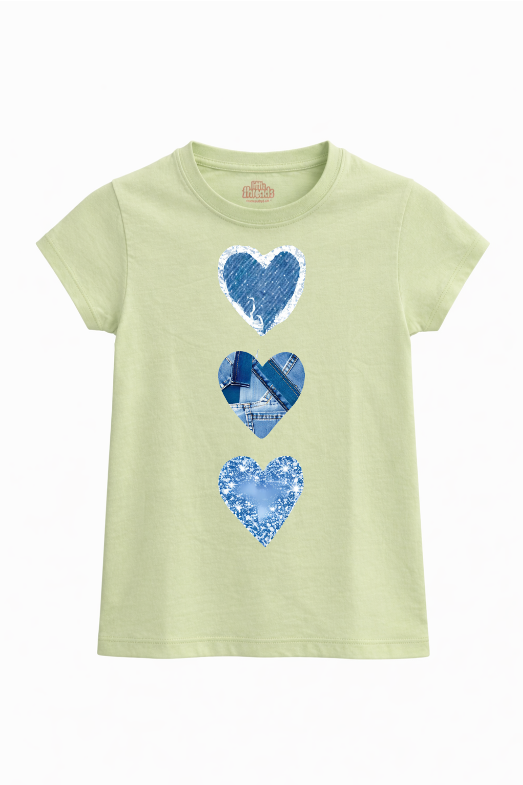 Denim Hearts Tee