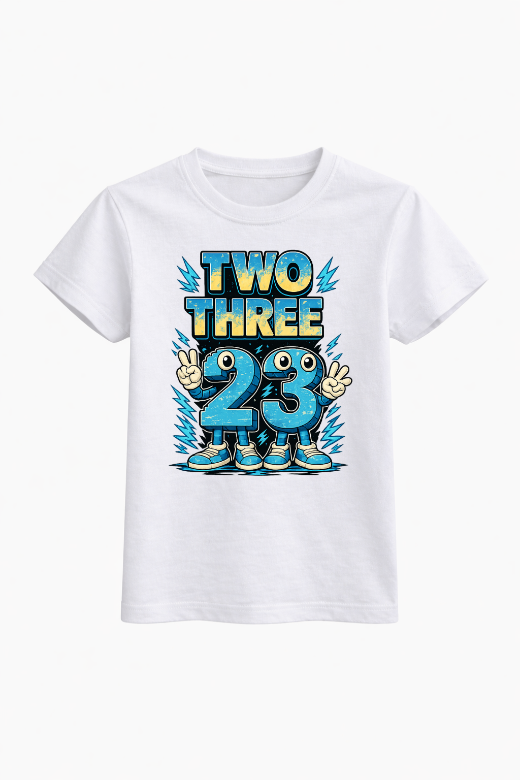 Two Three Digital Print Tee
