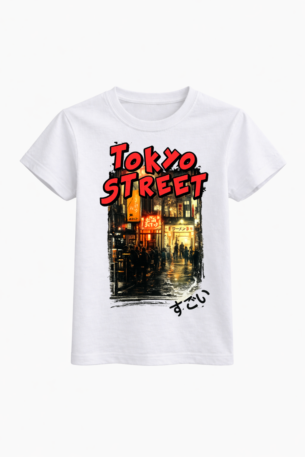 Tokyo Street Graphic T-Shirt
