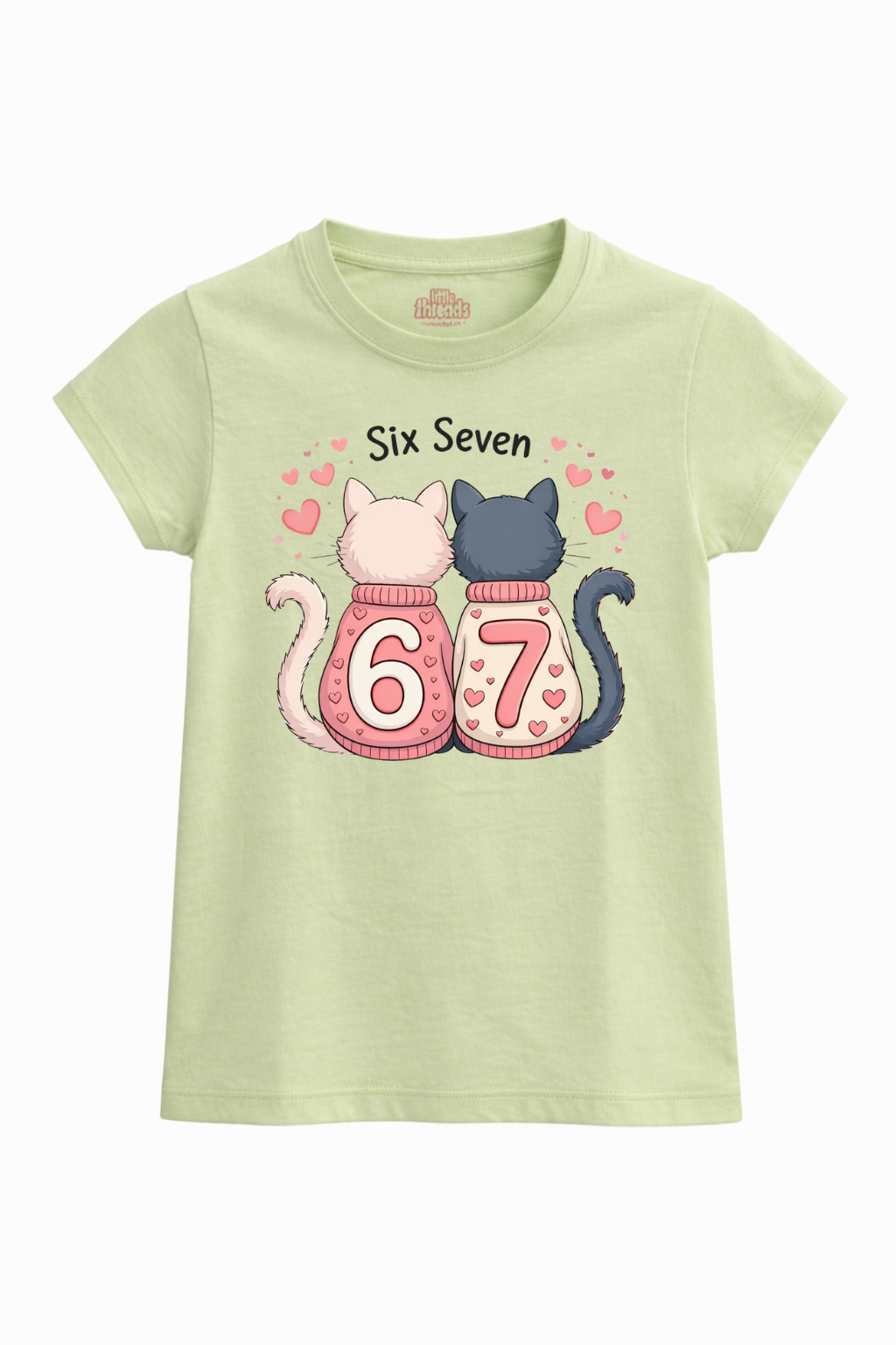 Cute Kitty Six Seven Tee