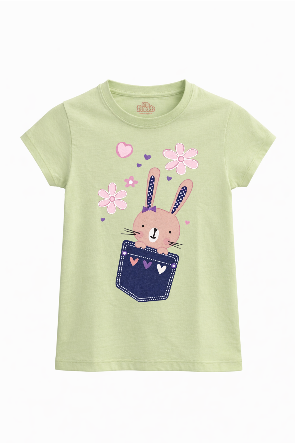 Cute Pocket Bunny Tee