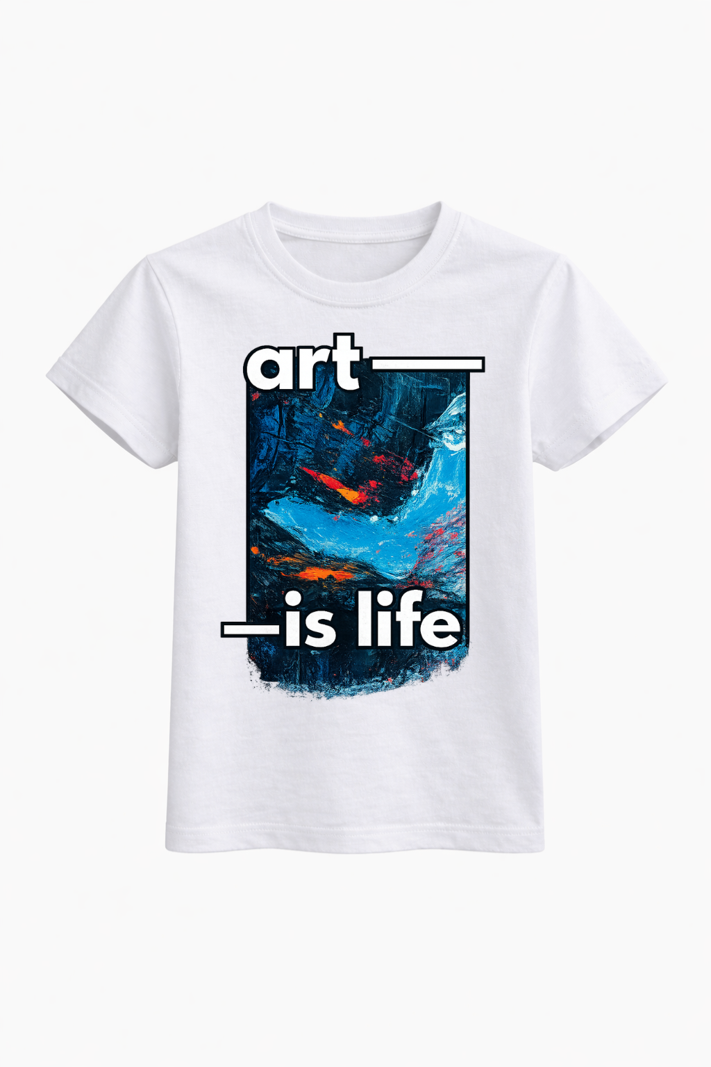 Art Is Life Graphic T-Shirt