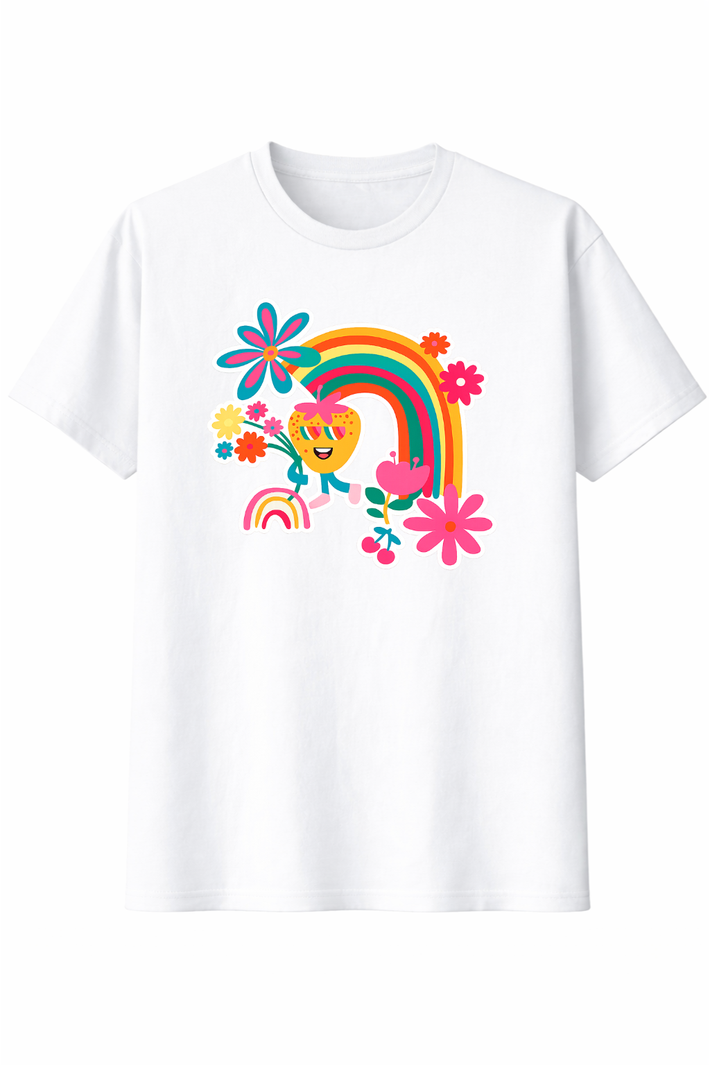 Strawberry Rainbow Tee