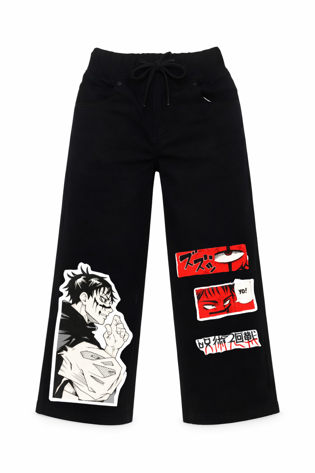 Crimson Chaos Anime Pants