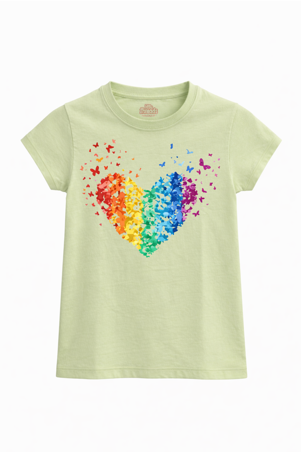 Rainbow Heart Tee