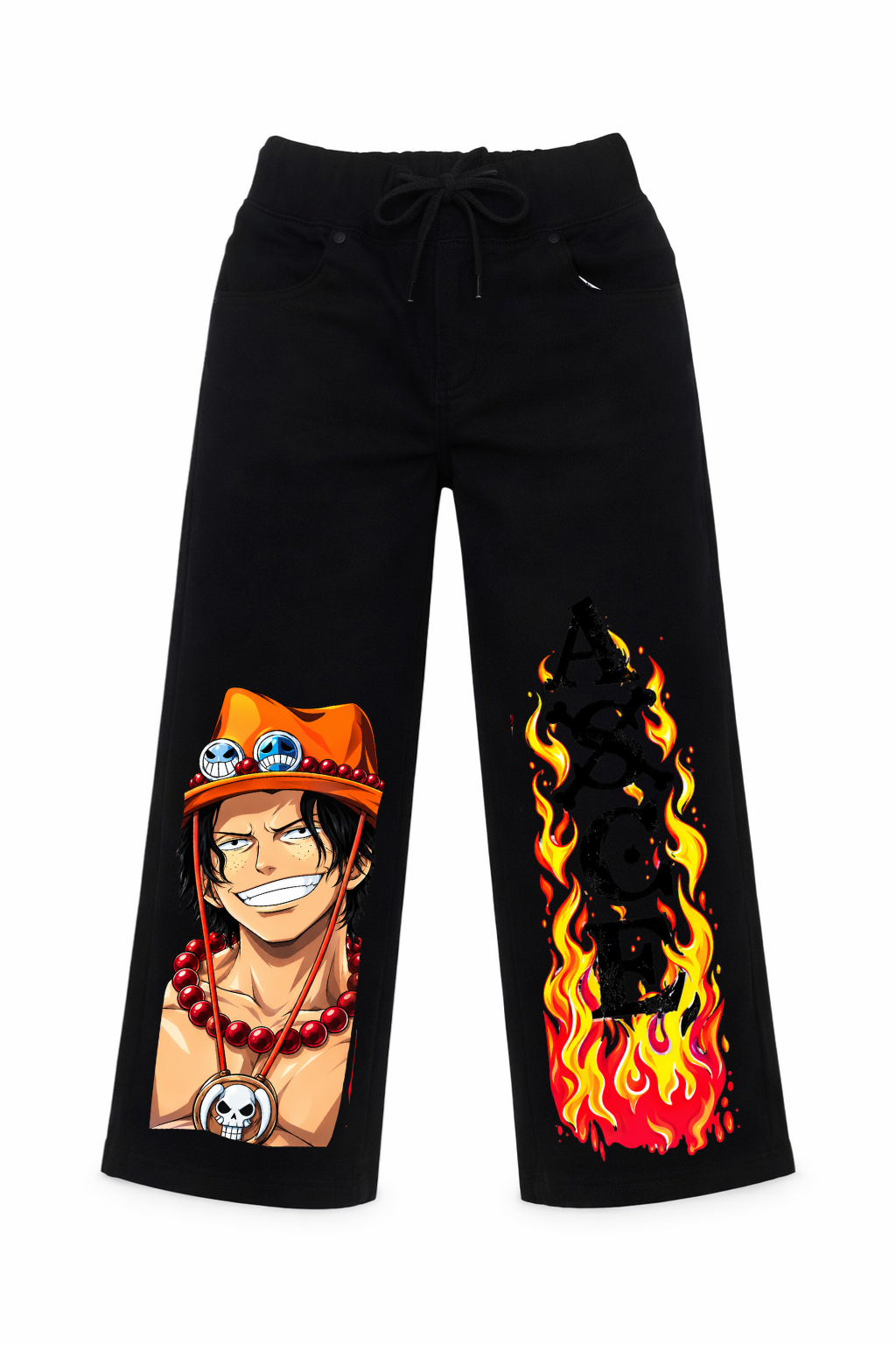 Ace Flame Graphic Jeans