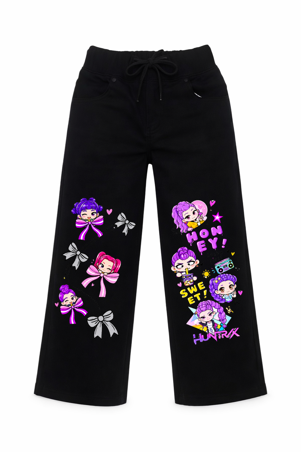Huntrix Honey Pop Wide Leg Jeans