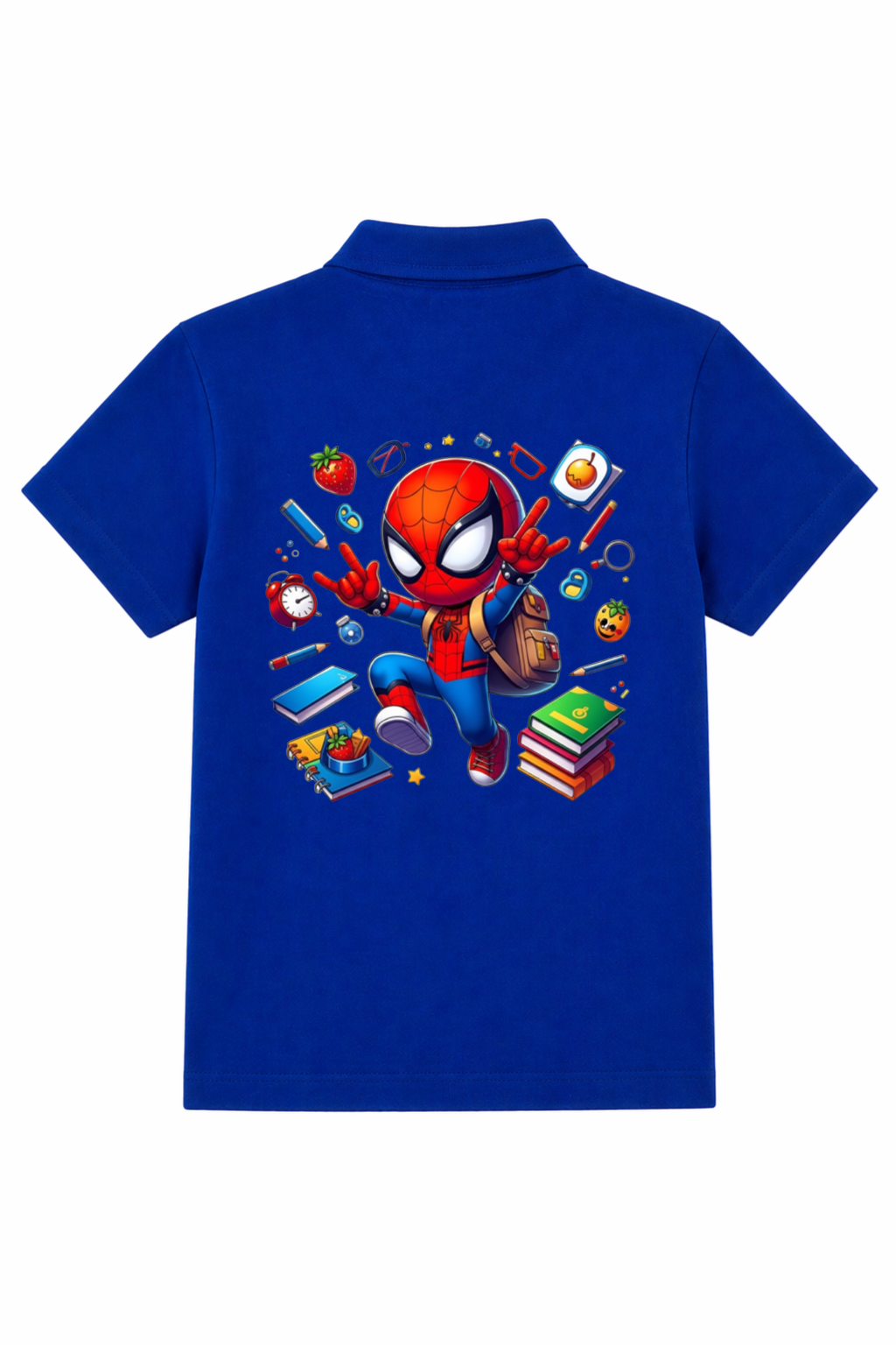 Spidey Superhero Polo & Trouser