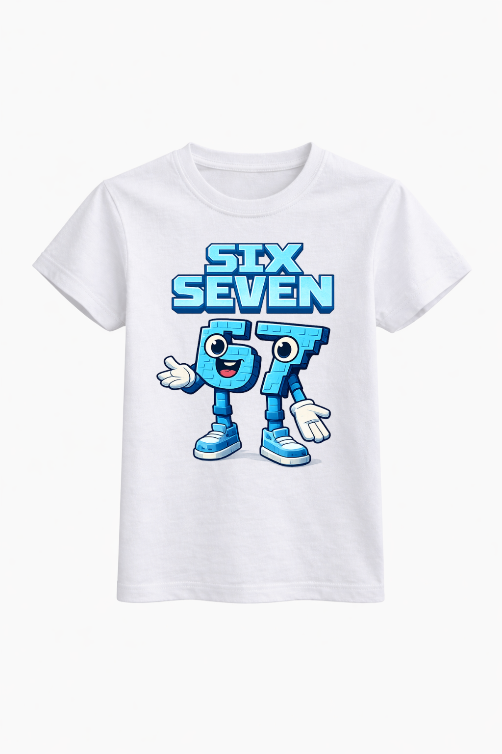 Six Seven Lego Style Graphic Tee