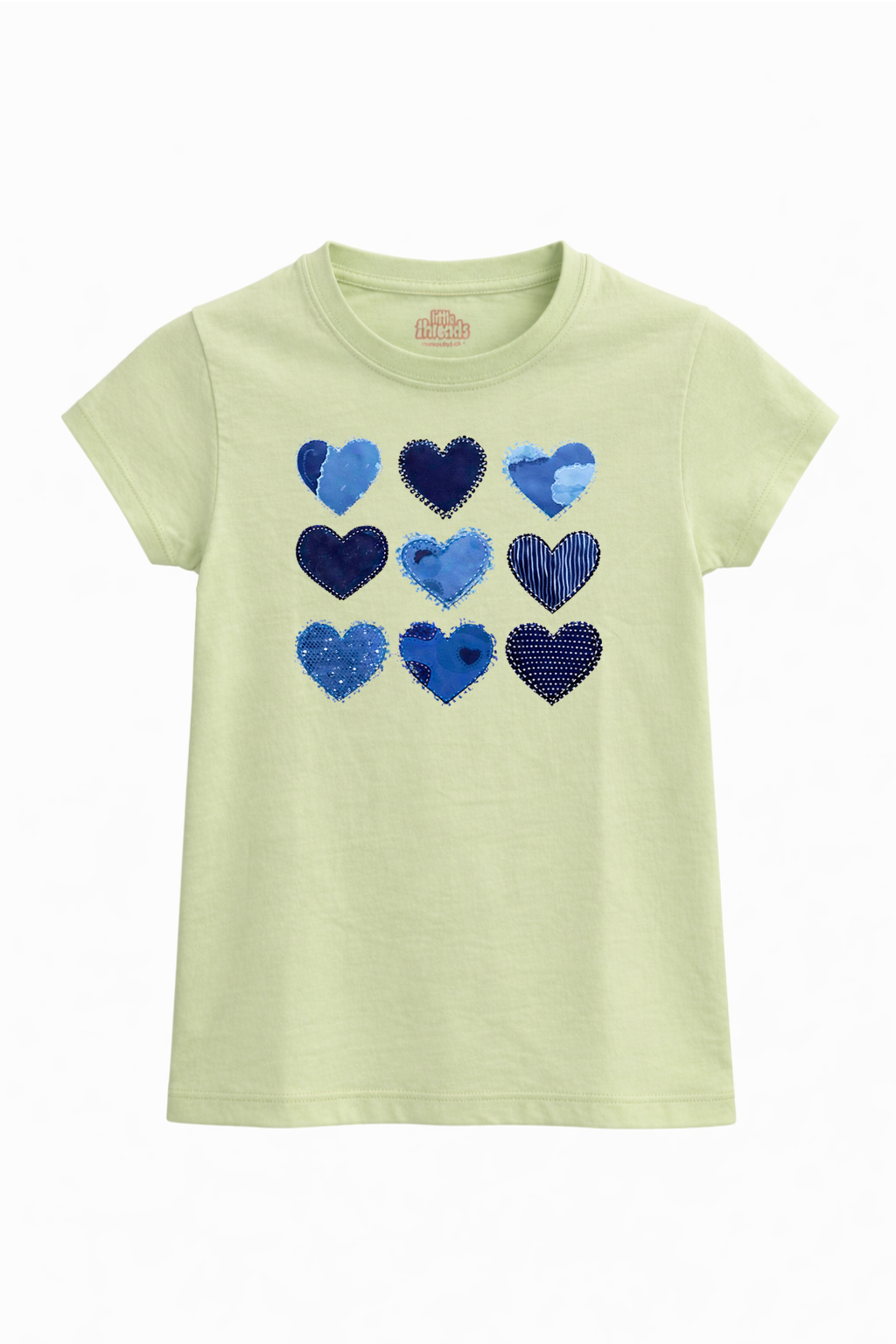 Denim Hearts Tee