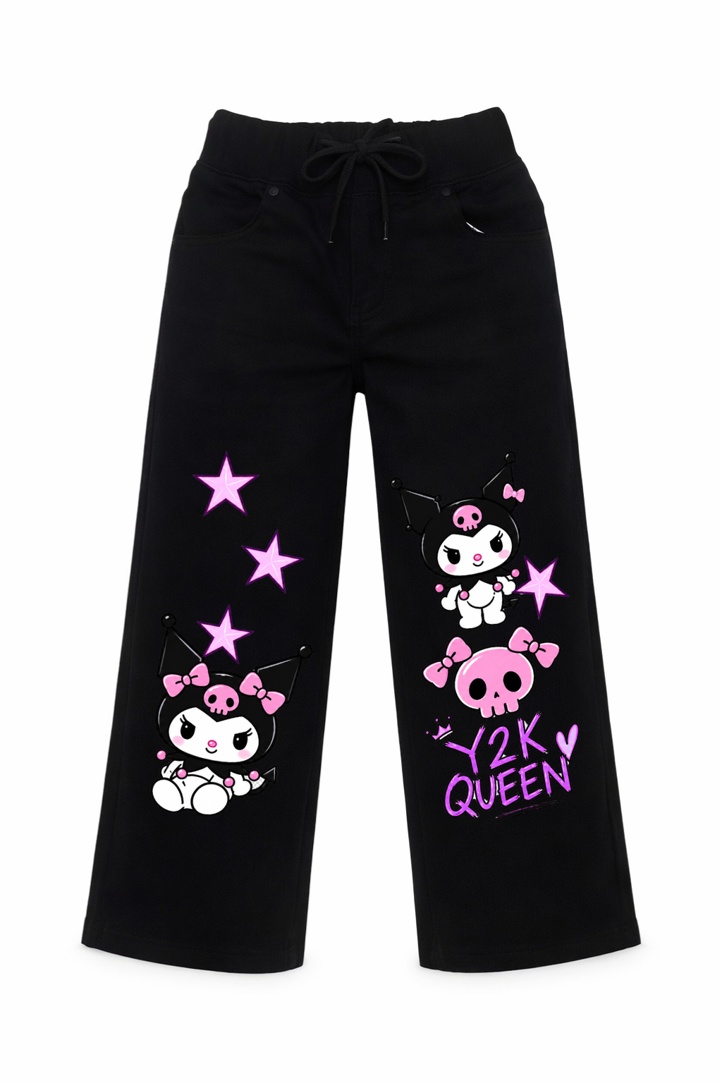 Kuromi Y2K Queen Wide Leg Jeans
