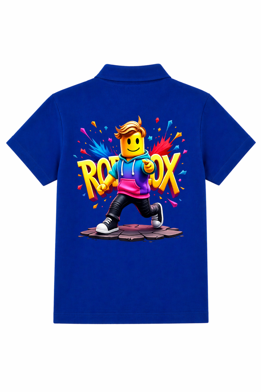 Roblox Themed Graphic Polo & Trouser