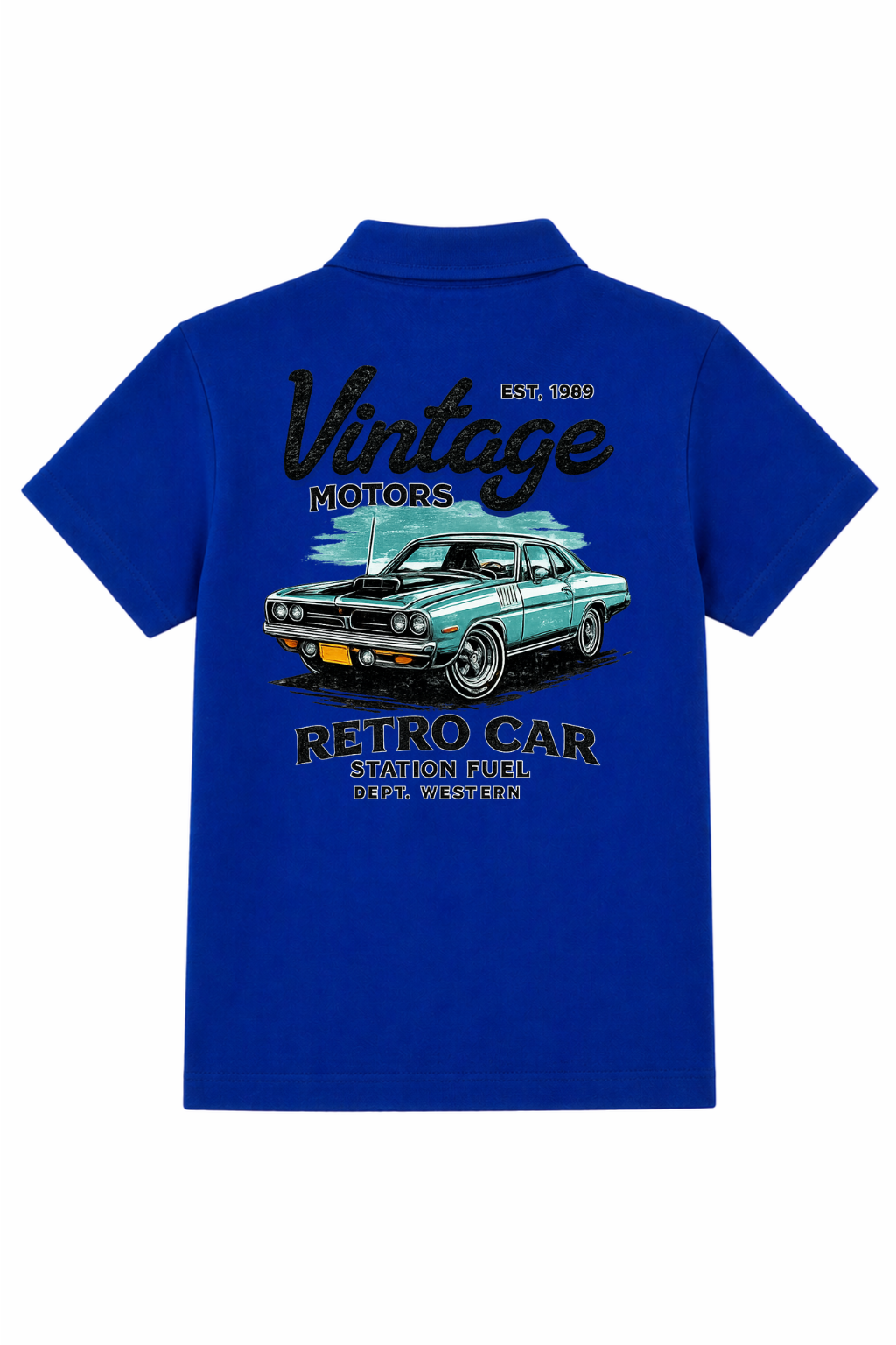 Vintage Motors Polo & Trouser