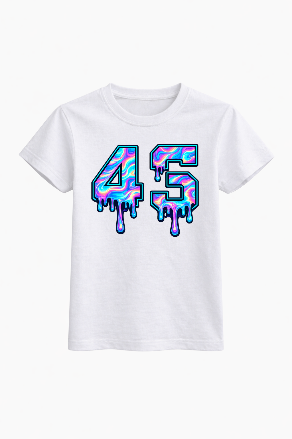 Four Five Digital Paint Print Tee