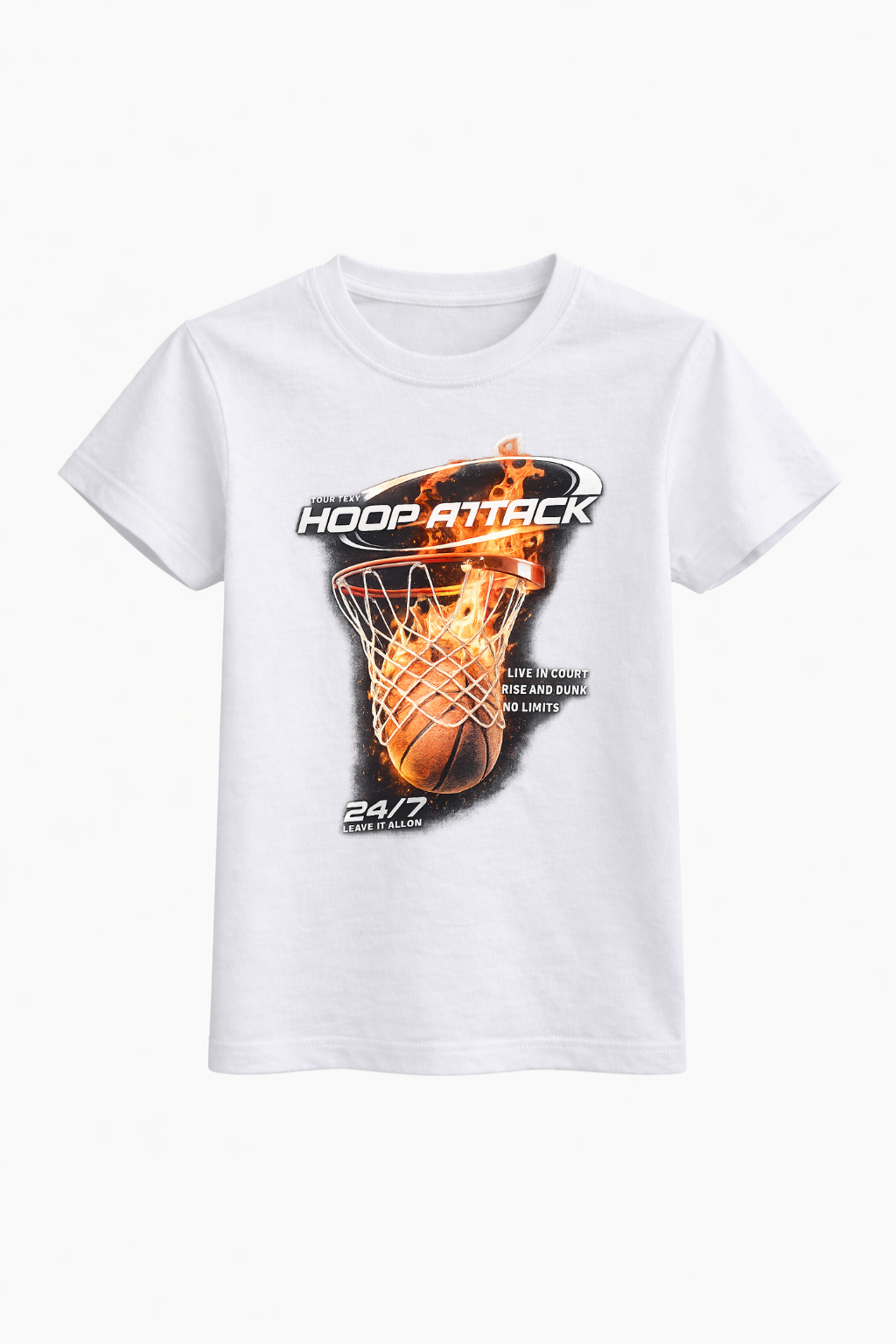 Hoop Attack Graphic T-Shirt