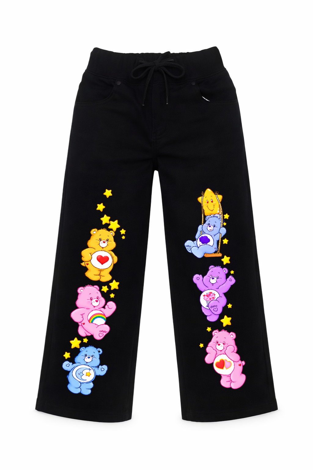 Care Bears Starry Wishes Graphic Wide Leg Jeans