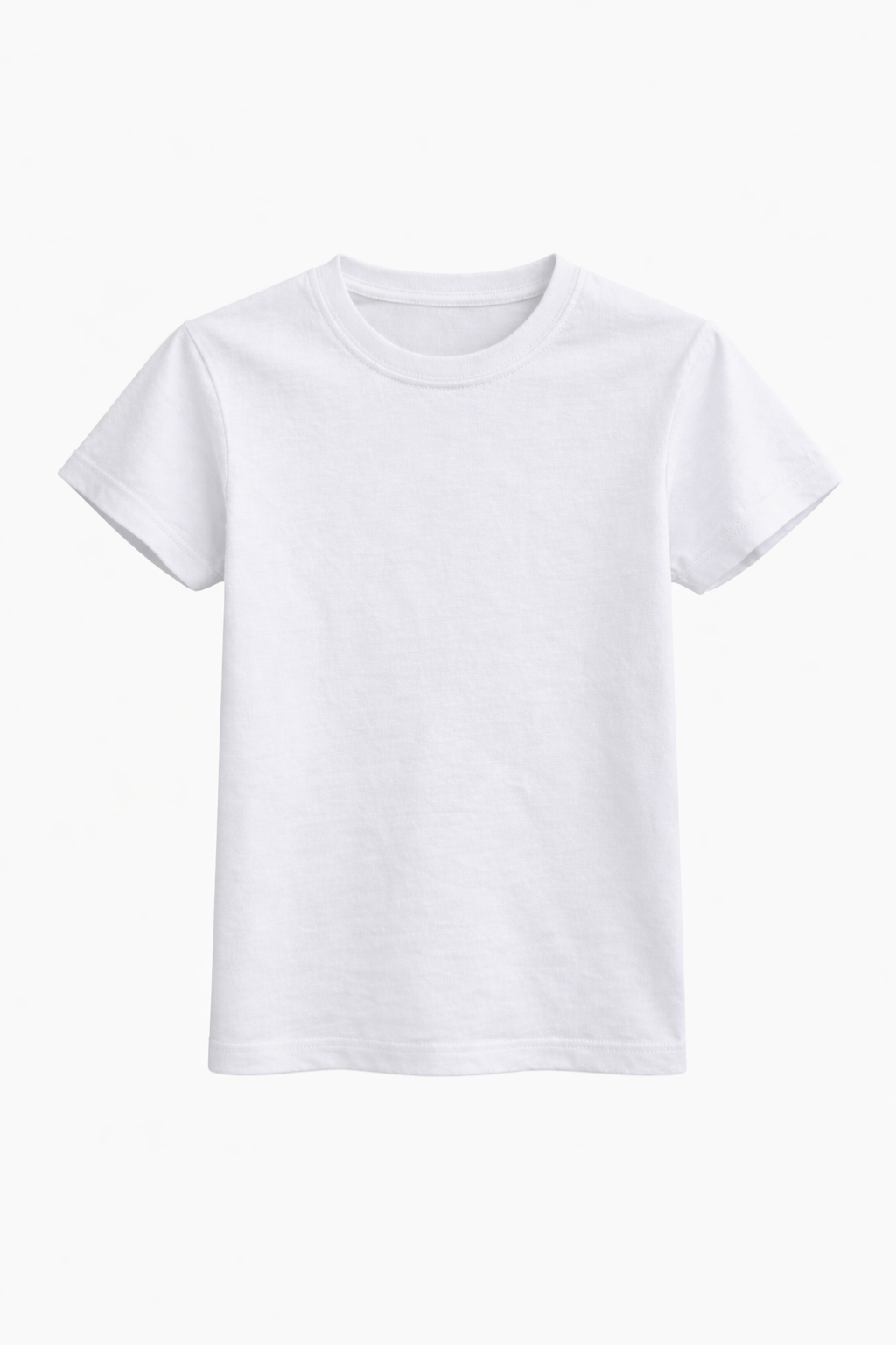 White Basic Tee