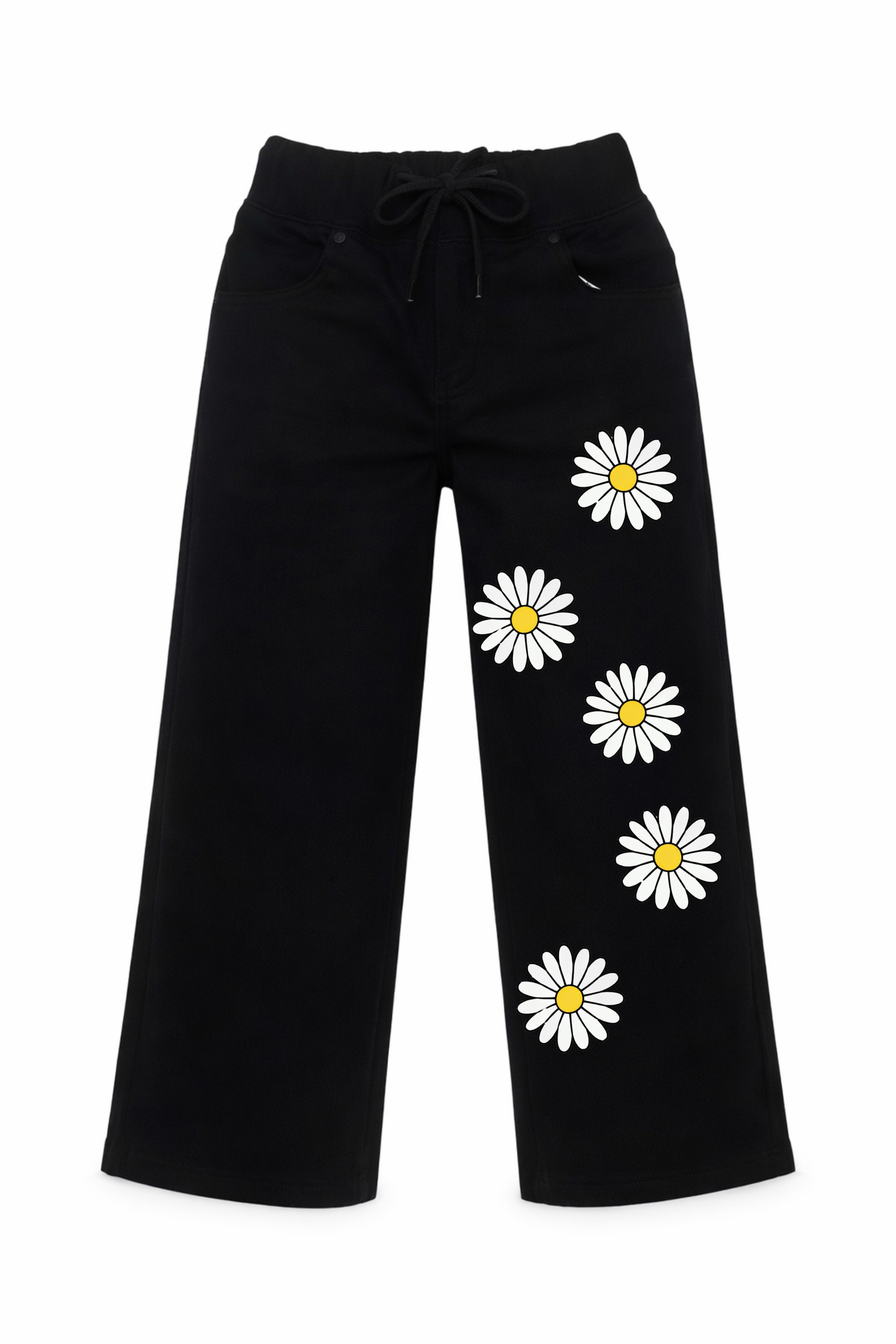 Sunny Daisy Graphic Denim Jeans