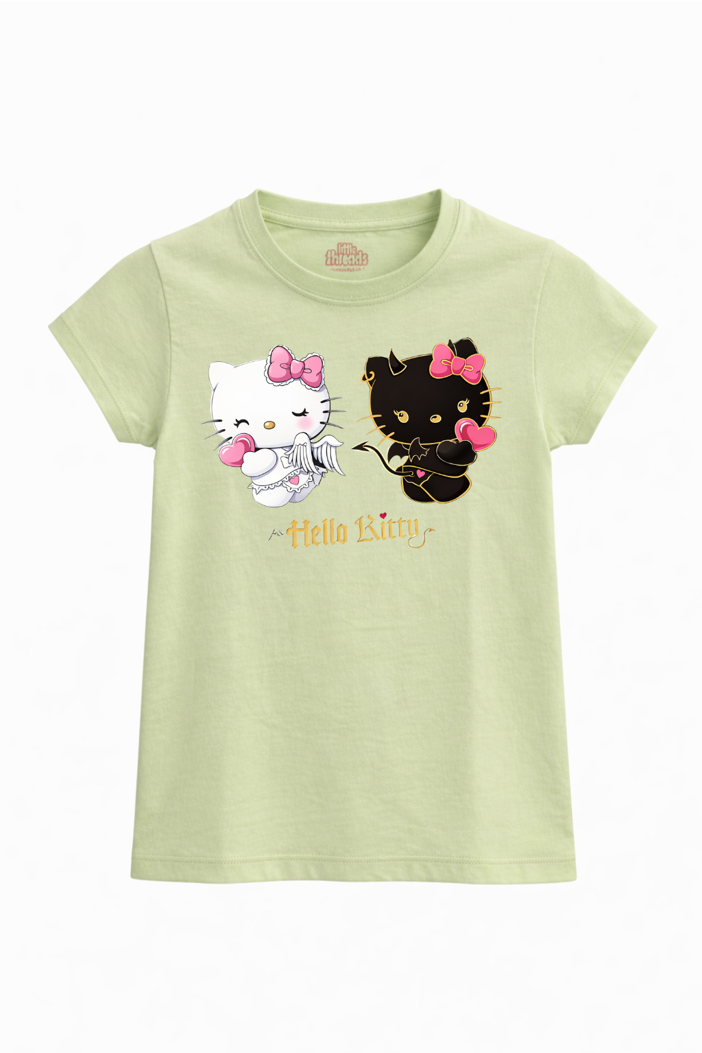 Angel & Devil Kitty Tee