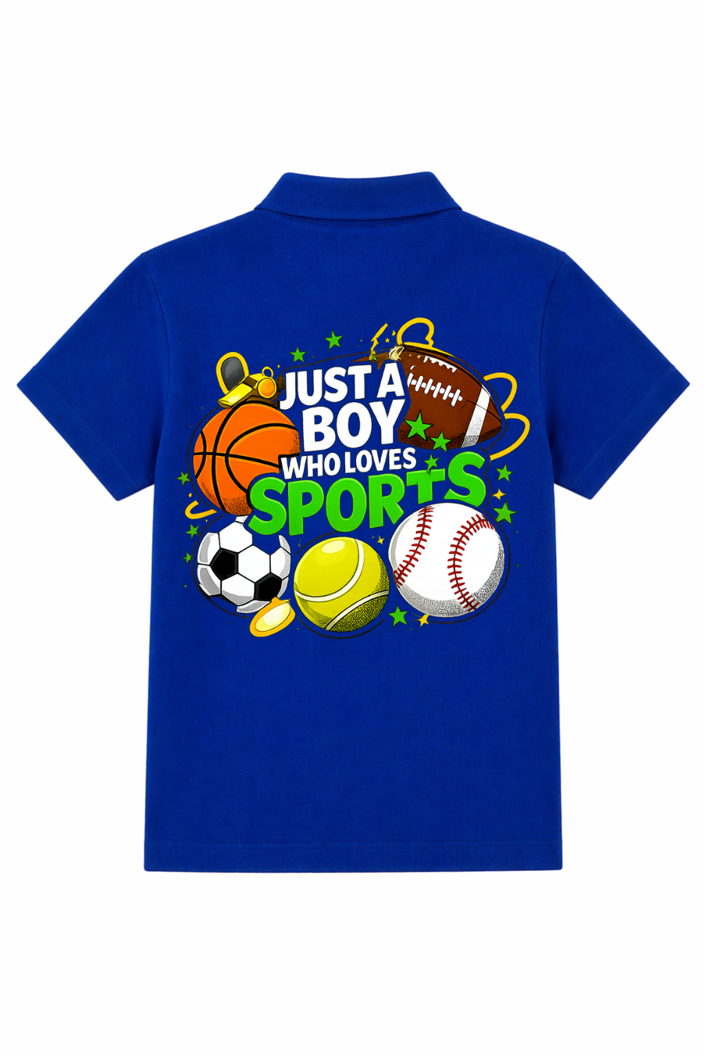 Boys Who Loves Sport Polo & Trouser