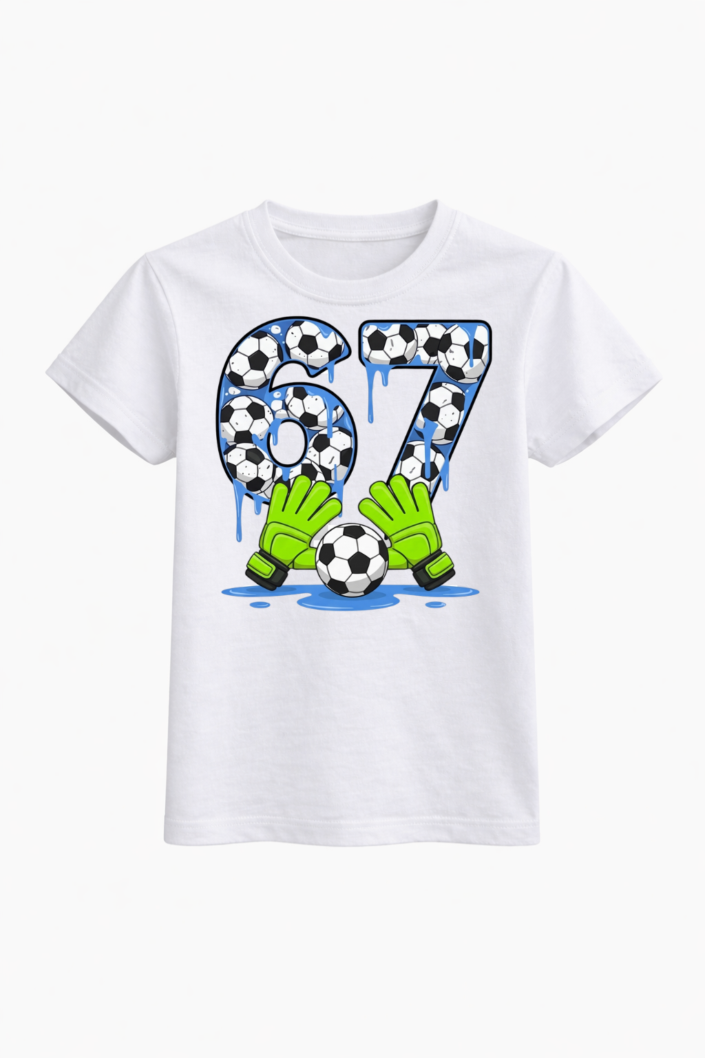 Goalkeeper 7th Birthday Soccer Tee