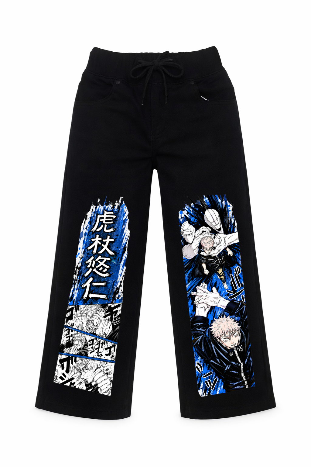Yuji Itadori Cursed Clash Graphic Jeans