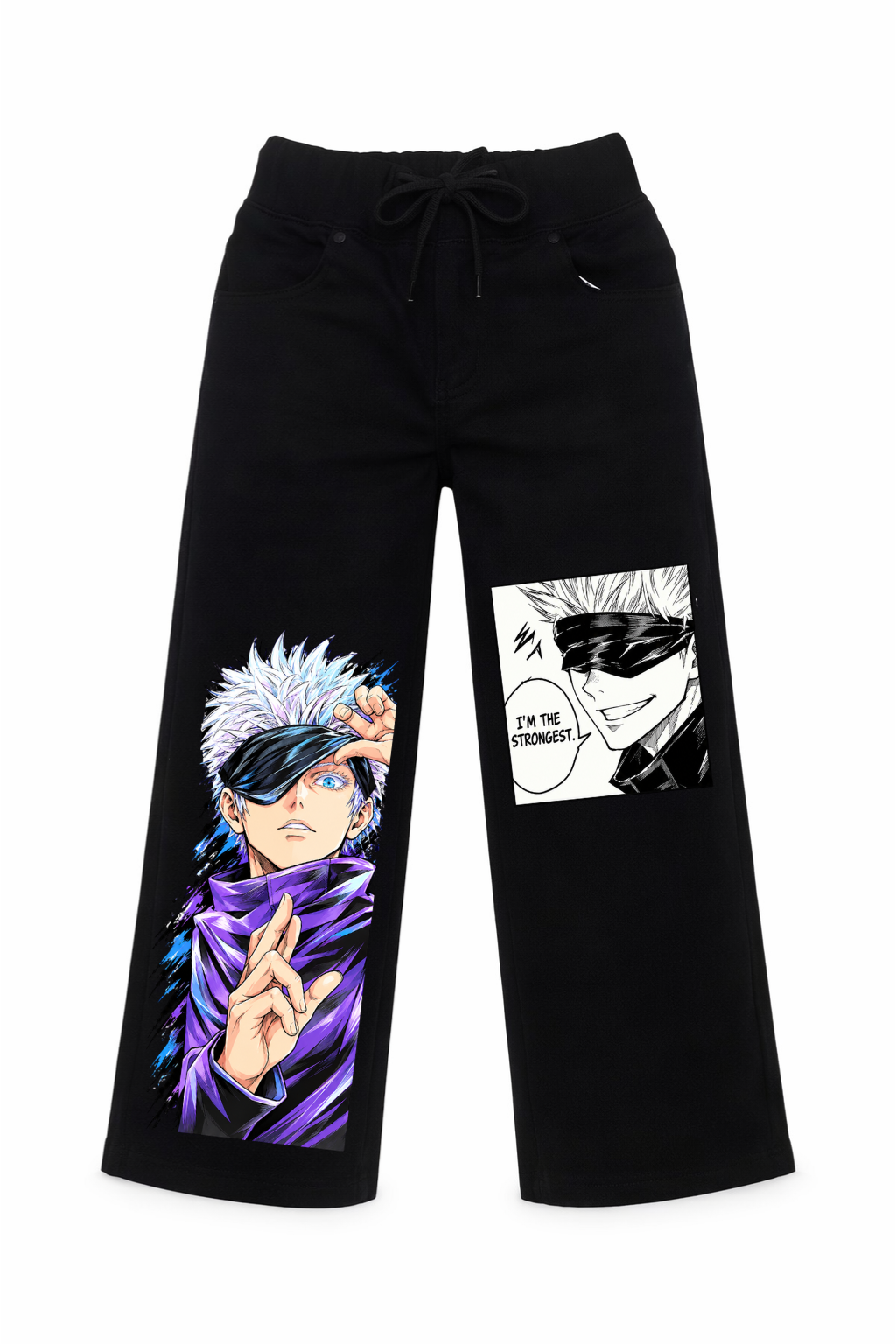 Gojo Strongest One Graphic Jeans