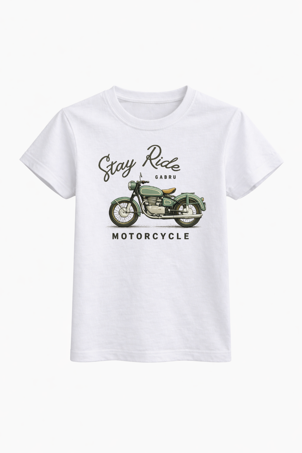 Vintage Motorcycle Graphic T-Shirt