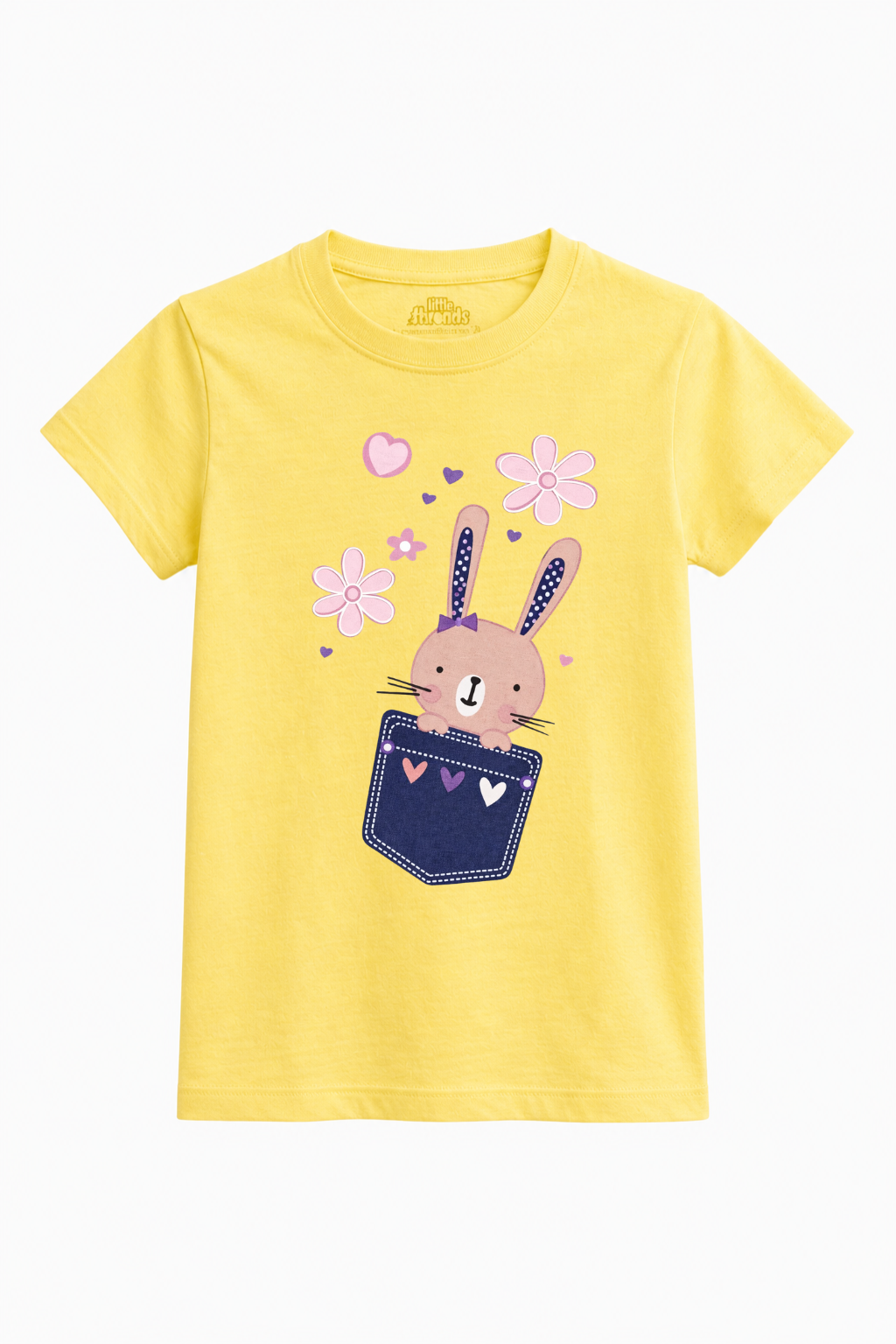 Cute Pocket Bunny Tee