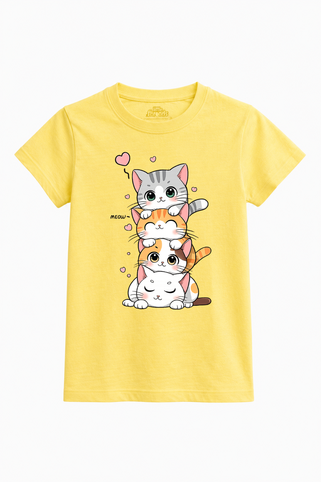 Purrfect Stack Graphic Tee