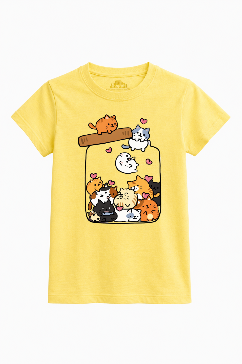 Cute Kitty Jar Tee