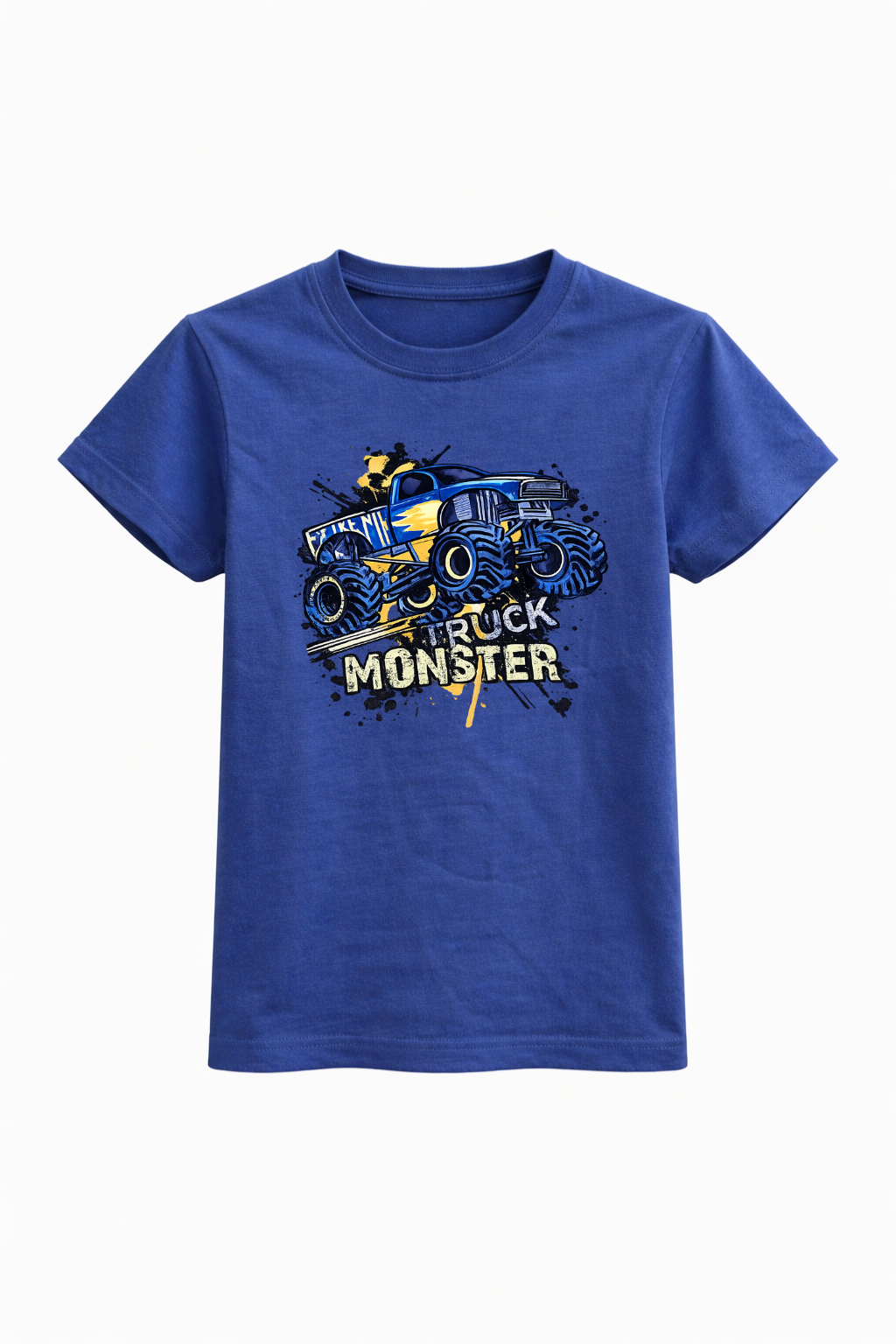 Mini Monster Truck Cotton Tee