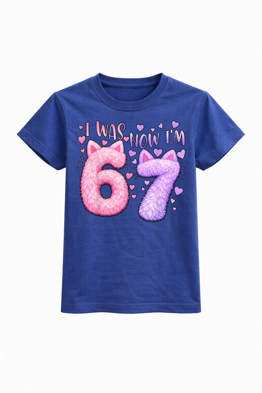 I Was 6 Now I’m 7 Princess Birthday Tee