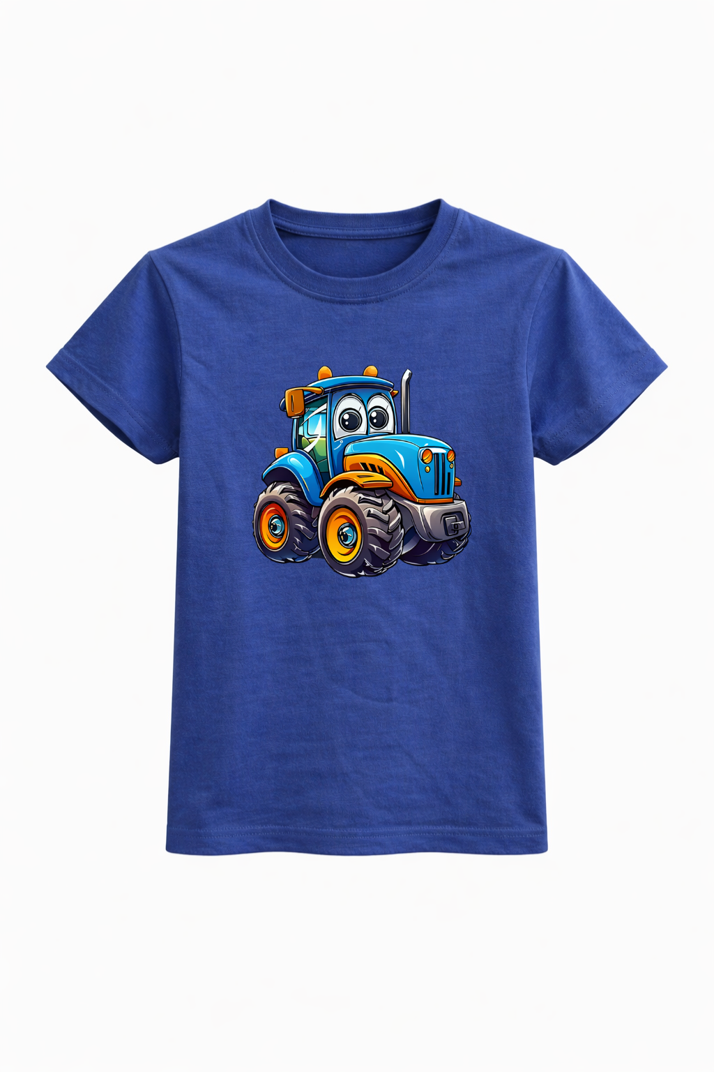 Happy Tractor Graphic Cotton Tee