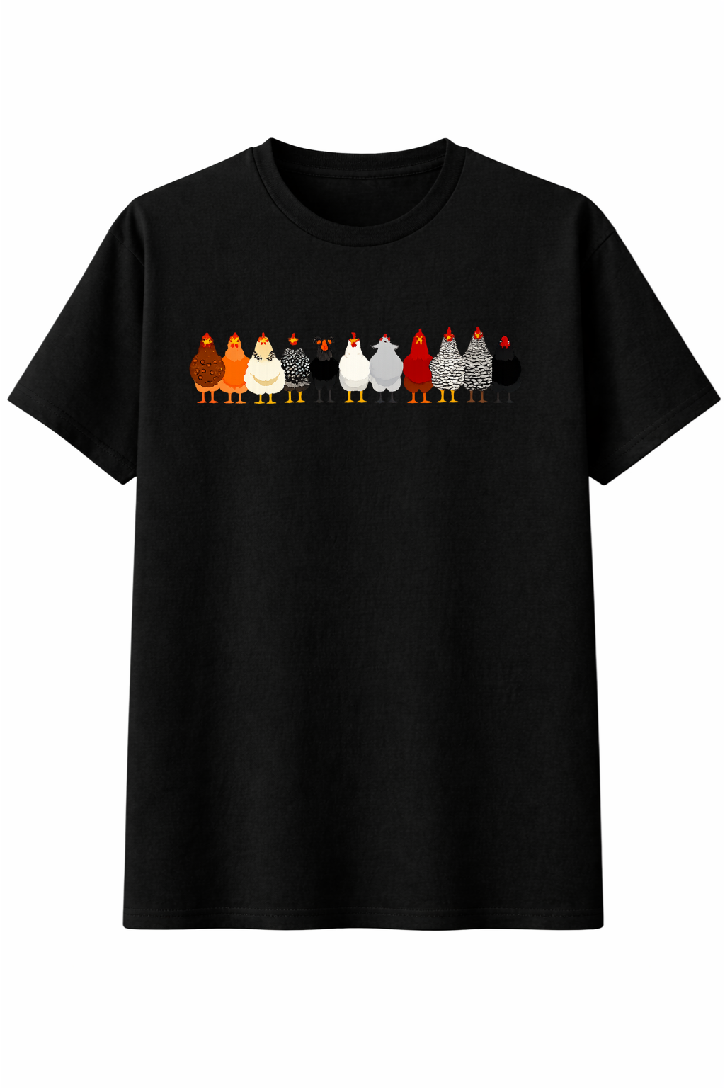Cute Hens Line Tee
