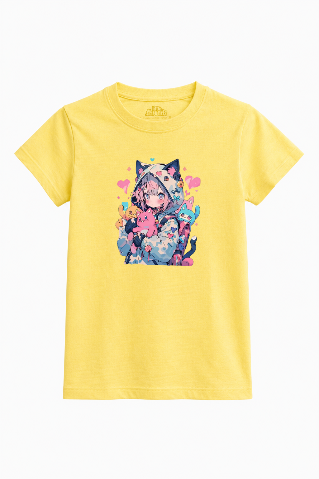 Kawaii Cat Girl Tee